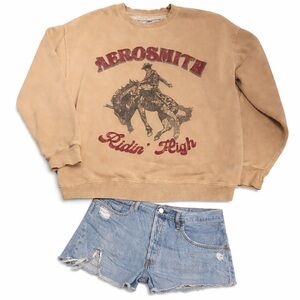 Tan Aerosmith Sweater